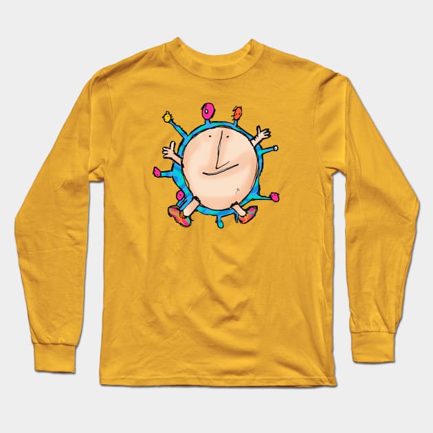 I love myself. I love the World - Color Long Sleeve T-Shirt by OpyShop